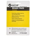 thumbnail image 2 of Niche Front Brake Pad Set for Suzuki RM80 DRZ125 Organic Motorcycle 519-KPA2541D, 2 of 5