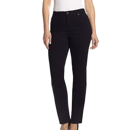 Womens Petite Straight Leg Pants 14P - Walmart.com