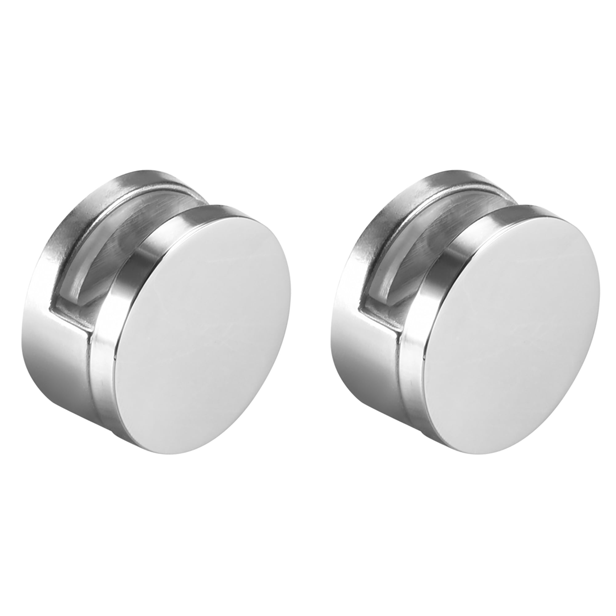 Mirror Clips Zinc Alloy Glass Clips Clamps Holder Round Shape for 3