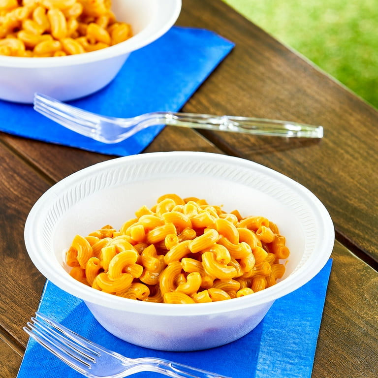 Great Value Everyday Disposable Foam Bowls, 20 oz, 25 Count