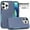 Blue+Mint, variant on YEYKX Case Designed for iPhone 15 Pro Max 6.7-inch,Heavy Duty Shockproof Protective 3-Layer Phone Bumper Cover With Full Body Rubber Armor Bumper Dropproof Protection,Mint,For iPhone 15 Pro Max