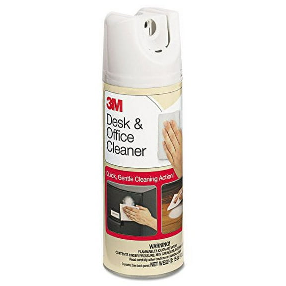 4COU 3M 573CT Desk & Office Spray Cleaner, 15oz Aerosol, 12/Carton