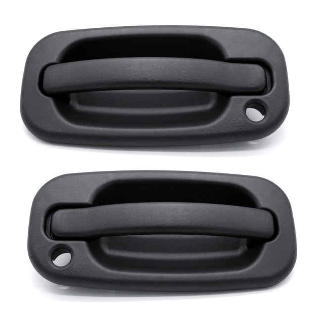 Exterior Door Handles, 2PCS Front Outside Door Handles Replacement for Chevy Silverado 1999-2007 (Driver Side and Passenger Side)