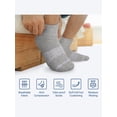 thumbnail image 3 of Men's Moisture Control Low Cut Ankle Socks 6 Pack - Mio Marino, 3 of 7