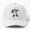 White, variant on Dabbing Animal Baseball Cap, Cute Dancing Character Graphic Hat, Casual Statement Design