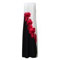 thumbnail image 3 of Robes d'Été pour Femmes Robe Maxi Sans Manches à Imprimé Col en V Robe de Soirée d'Été avec Poches, 3 of 4