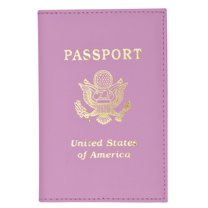 New Travel Passport Cover Credit Card Holder Wallet 601 PU USA (C)