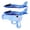 Blue, variant on Foam Bombs Dinosaur Airplane Launcher Toy Set Soft Foam Glider Plane with Catapult Mechanism Lightweight Outdoor Flying Toy for Kids Birthday Gifts