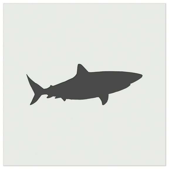 Shark Solid DIY Cookie Wall Craft Stencil - 3.5 Inch