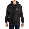 thumbnail image 1 of Dungeons & Dragons Classic Logo Black Hoodie Sweater, 1 of 4