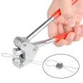 thumbnail image 2 of Juego de alicates de sellado, mango de plástico de 10 mm con sello de plomo rojo (1 alicates para cables de sellado + 20 sellos de plomo + 20 cables de sellado) (hy), 2 of 5