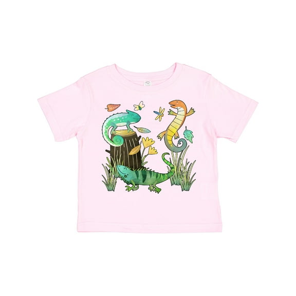 Inktastic Cute Lizards Hanging out Boys or Girls Toddler T-Shirt