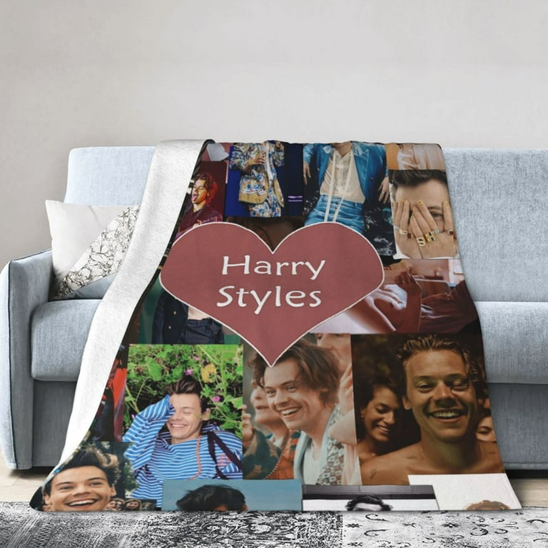 Throw Blanket Harry Styles Blanket Throw Bedding Room Decor Flannel Blankets for Bed Sofa 60 x50 Walmart
