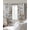 White Light Brown, variant on Vintage Owl Blackout Curtains for Bedroom/Living Room, Thermal Insulated Kitchen Curtains, Farmhouse Sping Floral Botanical Postmark Grommet Darkening Window Treatment Drapes 42"x84"x2