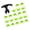 Green, variant on 21pack Golf Cleats Secure Stability Spikes Professional Golf Shoes Men Spikes for Enhancea Grip on Various Terrains