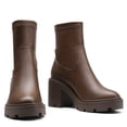 thumbnail image 3 of BURUDANI Women’s Chelsea Platform Ankle Boots Chunky Heel Elastic Side Lug Sole, 3 of 6