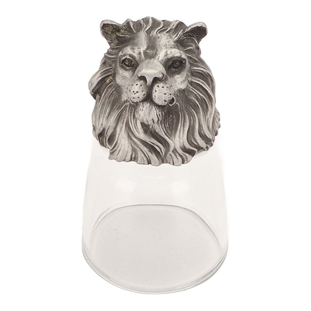 Vaso de whisky estilo cabeza de Animal, exquisito, estable, duradero, vaso de cóctel multiusos de Metal para fiesta, juego, boda
