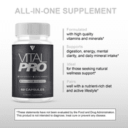 (2 Pack) Vital Pro Capsules, Vital Pro Advanced Performance Support Supplement (120 Capsules)