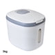 thumbnail image 4 of Cocina Contenedor Sellado Jarra Capacidad grande Cubierta de arroz Animal Mascota Alimento Almacenamiento Dispensador Cocina Cocina Pasta Azúcar Gris S Vogacara HA011804-02, 4 of 7