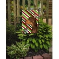 thumbnail image 2 of Doberman Candy Cane Holiday Christmas Garden Flag, 2 of 2