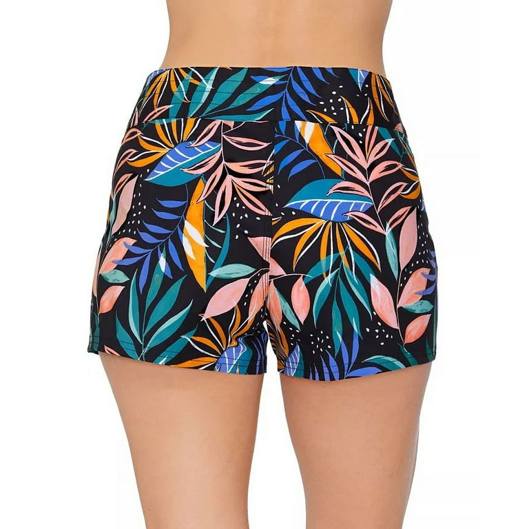 Island Escape MOONLIGHT PALMS MULTI Island Board Short US 12