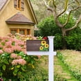 thumbnail image 4 of Sunflowers Wood Mailbox Covers, Summer Floral Standard Size Magnetic Post Box Cover Wraps, 21x18 Inches Waterproof Magnetic Mailbox Covers for Garden Yard Decor, 4 of 6