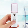thumbnail image 6 of Mist Sprayer, Usb Rechargeable Facial Mister, Portable Mini Hydrating Face Mist Spray with Big Water Tank for Dry and Oily Skin, Handheld Skin Care Device for Deep Moisturizing and Makeup Safe, 6 of 8