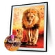 thumbnail image 2 of Pintura de diamante 5D DIY Full Square Drill Lion Kit Decoración del hogar Arte Artesanía FLhrweasw Nuevo, 2 of 9