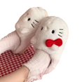 thumbnail image 3 of Miniso Sanrio Lindas pantuflas de algodón Hello Kitty engrosadas para mujer, pantuflas de algodón antideslizantes para dormitorio en casa para otoño e invierno, 3 of 4