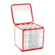 thumbnail image 1 of Caja de almacenamiento LUVCLS para bolas de Navidad organizador plegable con 64 bolas redondas, 1 of 1