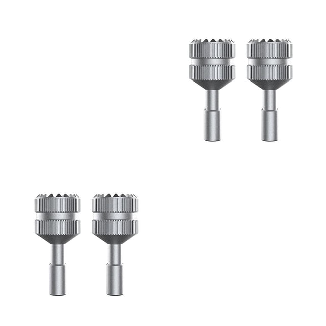 Wisewang 1 Pair Aluminum Alloy Remote Controller Rocker Sticks Drone Joystick Accessory Replacement for Mini 3 Pro Type 1 2Set