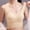 Beige, variant on DuoJiaJ Plus Size Women's Seamless Front Closure Sports Bra With Supportive Design And Wire Comfort" Plus Size Bras Beige