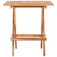 thumbnail image 3 of Casafoyer Folding Bistro Table 23.6"x23.6"x25.6" Solid Teak Wood, 3 of 3