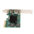 thumbnail image 2 of Carte d'Extension PCIE vers USB 3.1 Auto-Alimentée 2 Ports 1xUSB C 1xUSB A 10Gbps Adaptateur USB 3.1 Gen 2 PCIE, 2 of 12