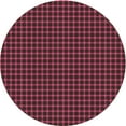 thumbnail image 1 of Ahgly Company Machine Washable Indoor Round Transitional Chestnut Brown Area Rugs, 5' Round, 1 of 7