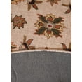 thumbnail image 6 of Rugsotic Carpets Hand Tufted Wool Eco-Friendly Area Rugs - 6'x6', Round, Beige Red, Modern Contemporary Design, High Pile Handmade Anti Skid Rugs for Living Room, Bed Room (K00106), 6 of 7