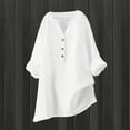 thumbnail image 2 of Women's Loose Fit Button Down Blouse Casual Long Sleeve Shirt Comfortable Stylish Tops for Everyday Wear, 2 of 2