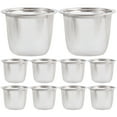 thumbnail image 1 of Miangastore Ultra Fine Mesh Strainer 10Pcs 2.28X2.28X1.57In, 1 of 9