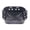 Black Square, variant on Queroig Foldable Round/Square Air Fryer Liner Basket 8.5 Inch Air Fryer Silicone Pot Reusable Baking Tray Accessories for 3.6-6.8 QT Oven Microwave