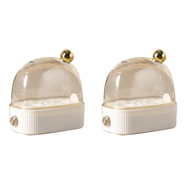 Cocina 220V Huevo 2 huevos Capacidad Procesador de alimentos para el hogar Dormitorio Blanco