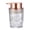 Red Copper S, variant on GULICA Glass Soap Dispensers with Red Copper Pump Head, Large Bottle Mouth, Liquid Soap Dispenser for Kitchen and Bathroom, Heavey Sunflower Glass Cup 400ml/13.5oz - 1 Pack