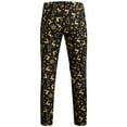 thumbnail image 4 of Hfolob Pants For Men Mens Fashion Casual Christmas Printed Button Zipper Suit Pants Outdoor Pants, 4 of 9