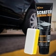 thumbnail image 3 of NUAN Car Scratch Removal Wax, Universal Premium Polishing Compound for Deep Scratches, 4 fl oz (120 ML), with Sponge and Cloth,Black, 3 of 6