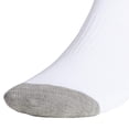 thumbnail image 5 of adidas Originals Men's Roller Crew Socks (3-Pair), White/Black/Heather Grey, Large, 5 of 7