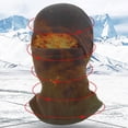 thumbnail image 4 of YAOBAMM Unisex Winter Cycling Headgear Unisex Winter Cycling Headgear Windproof Head Ear Neck Protection Elastic Breathable Soft Warm Solid Color Outdoor Riding Hood, 4 of 6