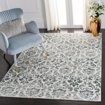 SAFAVIEH Isabella Altan Floral Trellis Area Rug, Grey/Ivory, 5'3" x 7'7"