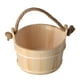 thumbnail image 2 of Cubo de madera para sauna, accesorios para sauna, artículos de baño resistentes, cubo de agua portátil de madera para sauna, baño o casa., 2 of 9
