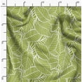 thumbnail image 2 of Soimoi Leaf Print,Cotton Poplin, Sewing Fabric Sold by The Yard 42 Inch Wide,Sewing Craft Quilting/Quilt Making Fabric, Light Green, 2 of 6