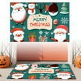 thumbnail image 2 of Bonitos felpudos de Papá Noel para dar la bienvenida Feliz felpudo decorativo para la puerta principal Feliz felpudo Alfombra antideslizante para la entrada Felpudo de invierno para interior y exte..., 2 of 5