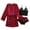 Wine, variant on Womens Summer Pajamas Sets Clearance Silk Pajamas Womens Summer Short Sleeve Sleepwear Soft Satin Button down Loungewear Cute 3 Piece Pjs Shorts Set Womens Pjs Sets Blue M New